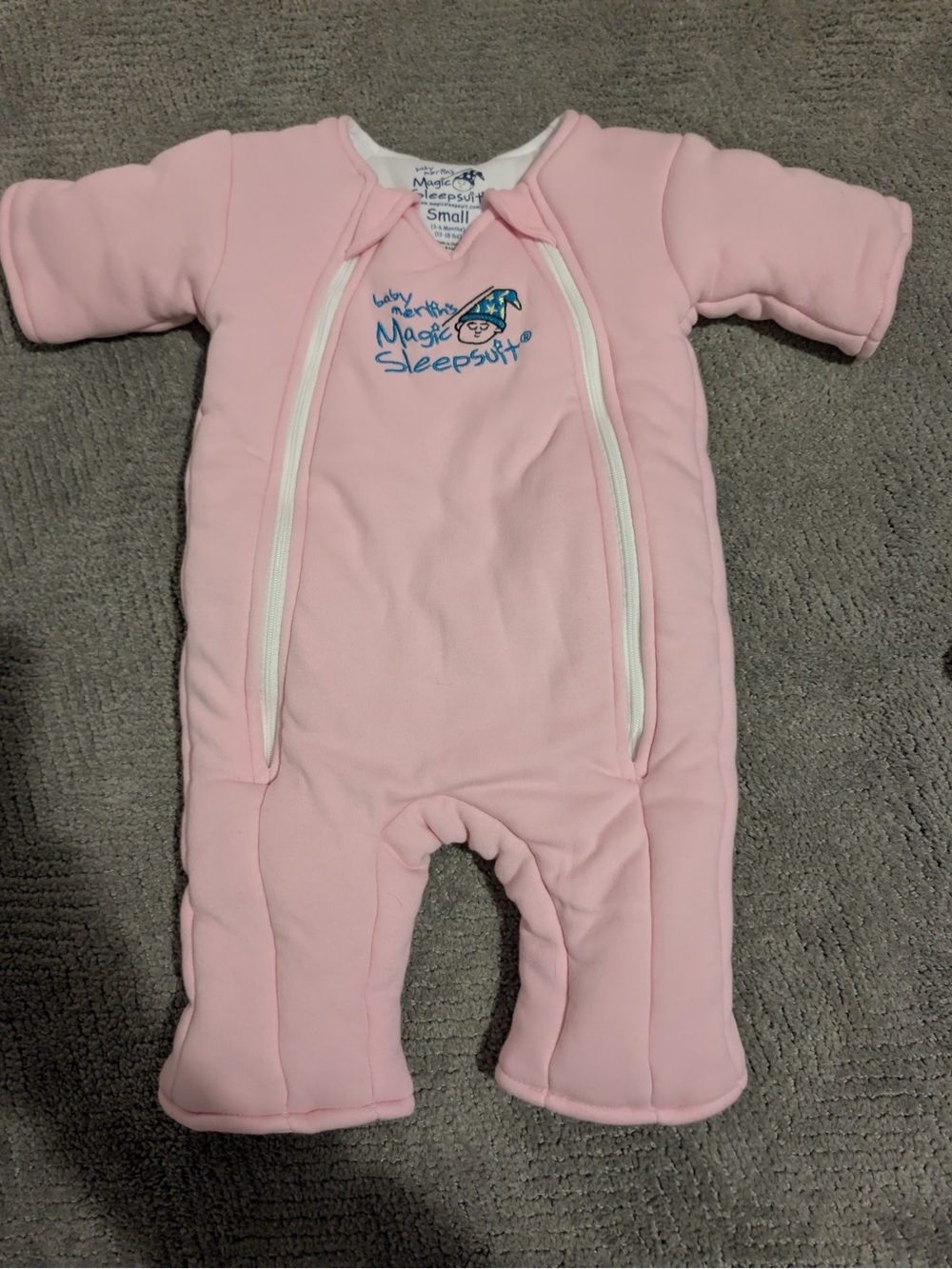 Pink Baby Merlin’s Magic Sleepsuit